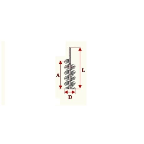 Τουμπόβουρτσα Με Σπείρωμα M6 x 14mm Νήμα Χάλυβα SIT 371343